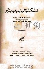 BIOGRAPHY OF A HIGH SCHOOL（1937 PDF版）