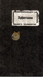 APBORISMS 1903 PDF电子版封面 IVAN PANIN