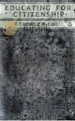EDUCATION FOR CITIZENSHIP（1932 PDF版）