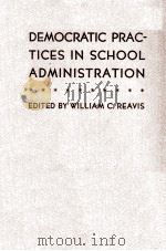 DEMOCRATIC PRACTICES IN SCHOOL ADMINISTRATION（1939 PDF版）