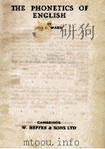 THE PHONETICS OF ENGLISH（1952 PDF版）