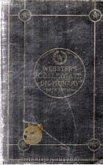 WEBSTER'S COLLEGIATE DICTIONARY FIFTH EDITION THE LARGEST ABRIDGMENT OF WEBSTER'S NEW INTE 1941年第3版 PDF电子版封面