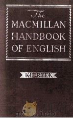 THE MACMILLAN HANDBOOK OF ENGLISH（1939 PDF版）