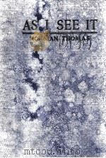 AS I SEE IT（1932 PDF版）
