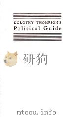 DOROTHY THOMPSON'S Political Guide（1938 PDF版）
