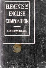 ELEMENTS OF ENGLISH COMPOSITION（1930 PDF版）