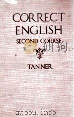 CORRECT ENGLISH SECOND COURSE（1931 PDF版）