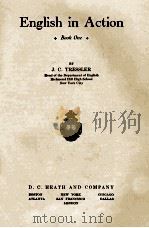 ENGLISH IN ACTION BOOK ONE（1929 PDF版）