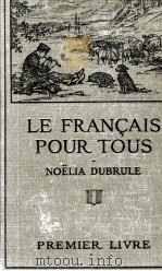 LE FRAN CAIS POUR TOUS PREMIER LIVRE 1919 PDF电子版封面 H. W. PIERCE