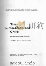 The Limb Deficient Child PDF电子版封面