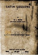 LATIN LESSONS（1913 PDF版）
