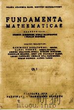 FUNDAMENTA MATHEMATICAE CI.1（1978 PDF版）