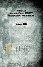 FOUNDATIONS OF ALGEBRAIC GEOMETRY AMERICAN MATHEMATICAL SOCIETY COLLOQUIUM PUBLICATIONS VOLUME XXIX（1946 PDF版）