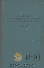 INTERPOLATION AND APPROXIMATION AMERICAN MATHEMATICAL SOCIETY COLLOQUIUM PUBLICATIONS VOLUME XX（1956 PDF版）
