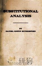 SUBSTITUTIONAL ANSLYSIS（1948 PDF版）