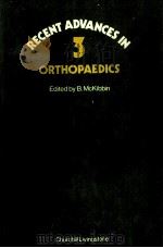 Recnt Advances in Orthopaedics 3 PDF电子版封面