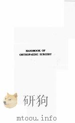 Handbook of Orthopaedic Surgery PDF电子版封面