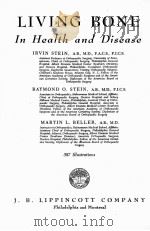 living Bone In Health and Disease PDF电子版封面