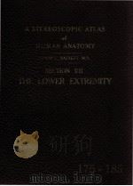 A STEREOSCOPIC ATLAS OF HUMAN ANATOMY 175-185 PDF电子版封面