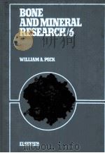 BONE AND MINERAL RESEARCH VOL.6 PDF电子版封面 WILLIAMA.PECK