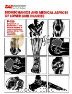 Biomechanics And Medical Aspects Of Lower Limb Injuries PDF电子版封面