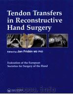 Tendon Transfers in Reconstructive Hand Surgery PDF电子版封面