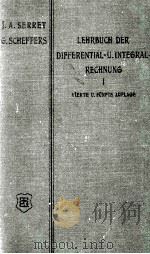 LEHRBUCH DER DIFFERENTIAL-UND INTEGRALRECHNUNG I ERSTER BAND DIFFERENTIALRECHNUNG MIT 70 FIGUREN IM（1908 PDF版）