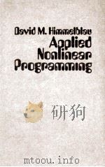 APPLIED NONLIEAR PROGRAMMING（1972 PDF版）