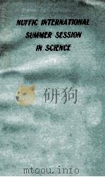 NUFFIC INTERNATIONAL SUMMER SESSION IN SCIENCE（1962 PDF版）