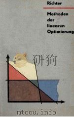 METHODEN DER LINEAREN OPTIMIERUNG MIT 43 TABELLEN UND 13 BILDERN（1966 PDF版）