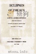 ECLIPSES OF THE SUN FIFTH EDITION 1951 1951 PDF电子版封面