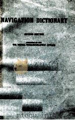 NAVIGATION DICTIONARY SECOND EDITION 1969 PDF电子版封面