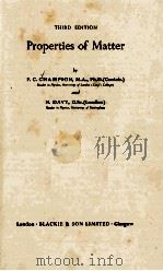 PROPERTIES OF MATTER THIRD EDITION（1959 PDF版）