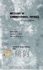 MATHODS IN COMPUTATIONAL PHYSICS VOLUME 6 NUCLEAR PHYSICS PDF电子版封面 BERNI ALDER
