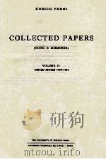 COLLECTED PAPERS (NOTE E MEMORIE) VOLUME II UNITED STATES 1939-1954（1965 PDF版）