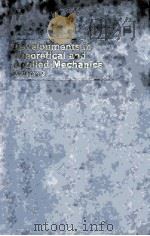 DEVELOPMENTS IN THEORETICAL AND APPLIED MECHANICS VOLUME 3（1967 PDF版）