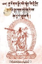 纳若空行母修行法与生起次第析解 藏文 1993 PDF电子版封面 7223006129