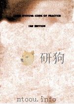 LASER SYSTEMS . CODE OF PRACTICE 1969 EDITION（1969 PDF版）