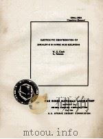 ELECTROLYTIC DISINTEGRATION OF ZIRCALOY-2 IN NITRIC ACID SOLUTIONS（ PDF版）