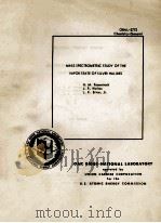 MASS SPECTROMETRIC STUDY OF THE VAPOR STATE OF SILVER HALIDIE（ PDF版）