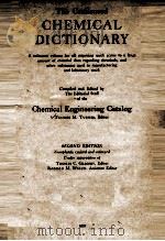 THE CONDENSED CHEMICAL DICTIONARY SECOND EDITION（1939 PDF版）