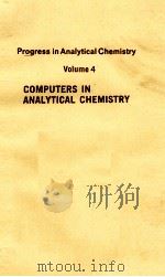 COMPUTERS IN ANALYTICAL CHEMISTRY VOLUME 4（1970 PDF版）