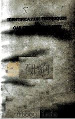 INENTIFICATION TECHNIQUES IN GAS CHROMATOGRAPHY（1970 PDF版）