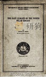 THE PAST CLIMATE OF THE NORTH POLAR REGION（1930 PDF版）