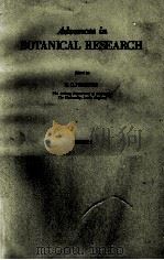ADVANCES IN BOTANICAL RESEARCH VOLUME 3（1970 PDF版）