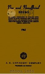 NEW FAND NONOFFICIAL DRUGS 1963   1963  PDF电子版封面     