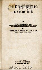 THERAPEUTIC EXERCISE（1947 PDF版）