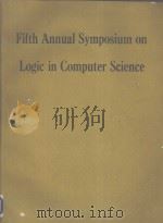 FIFTH ANN UAL SYMPOSIUM ON LOGIC IN COMPUTER SCIENCE PDF电子版封面