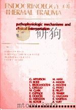 ENDOCRINOLOGY OF THERMAL TRAUMA PDF电子版封面