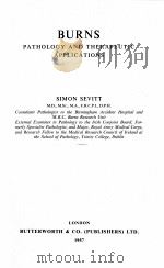 BURNS PATHOLOGY AND THERAPEUTIC APPLICATIONS（ PDF版）